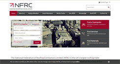 Desktop Screenshot of nfrc.co.uk