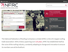 Tablet Screenshot of nfrc.co.uk